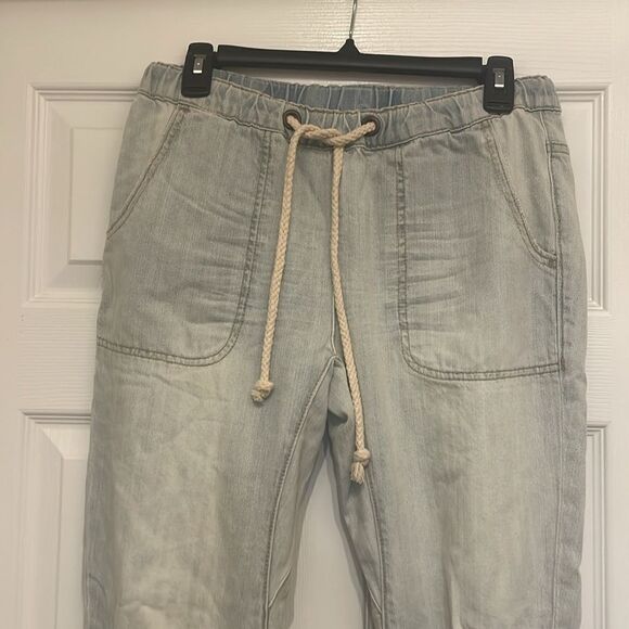 One Teaspoon Dream Shabbies Drawstring Boyfriend Jeans - Picture 2 of 8